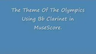 Theme From The Olympics!