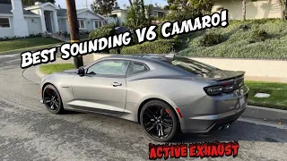 Active Exhaust On Chevy Camaro RS 3LT. Best Sounding Camaro Stock? *ASMR, POV*