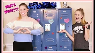 Valentine's Don't Choose the Wrong Locker || Sis vs Sis  || Taylor & Vanessa