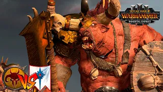 IMRIK SE FUE POR TABACO Y LAS CABRAS LE COMIERON LO DE ABAJO BATALLA CAOS TOTAL WAR WARHAMMER 3 #547