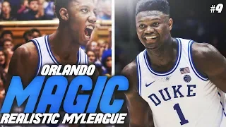 ZION AND RJ BARRETT BATTLE! NBA 2K19 ORLANDO MAGIC REALISTIC MYLEAGUE #9