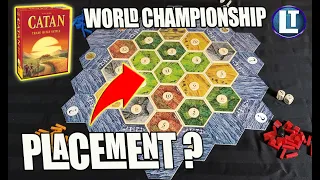 Catan WORLD CHAMPIONSHIP Placement Challenge 2018 / WHERE DO YOU PLACE? / Placement STRATEGY