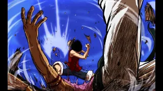 Luffy Beats Bellamy In One Punch!