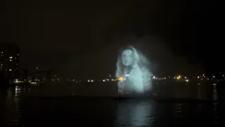 Doctor Who 60th Water Projection Show - Cardiff Bay