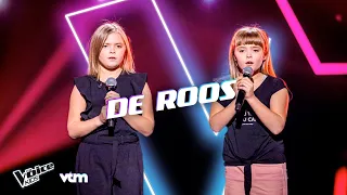 Lena & Sien - 'De Roos' | Blind Auditions | The Voice Kids | VTM