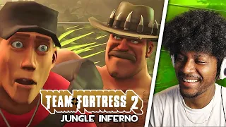 Overwatch Fan Reacts to Jungle Inferno & How it FEELS to Play Scout | MansTooLit Reacts