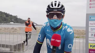Alejandro Valverde -  Entrevista en la salida - Itzulia Basque Country Etapa 5