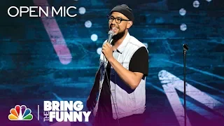 Stand-Up Comic Jesus Trejo Performs in the Open Mic Round - Bring The Funny (Open Mic)