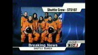 CBS & KTVT Special Report - Space Shuttle Columbia Disaster Feb 1, 2003