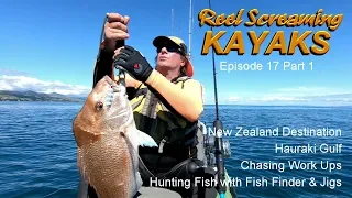 Chasing gannets workups plus hunting snapper with fish finder and jigs - RSK Ep 17 part 1