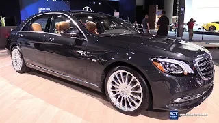 2019 Mercedes Benz S Class S 560 Concours S - Exterior Interior Walkaround - 2018 LA Auto Show