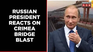 Russian President Putin Accuses Ukraine Of Crimea Bridge Blast ‘Terrorism’ | World English News