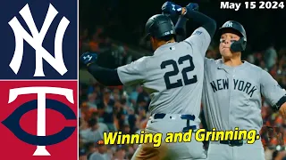 New York Yankees vs. Minnesota Twins Highlights , May 15 2024 | MLB Season 2024