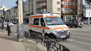 4x Ambulanța SAJ IS B1/B2 EMU Renault Master 906/908/904/902 Responding & Arriving At Hospital