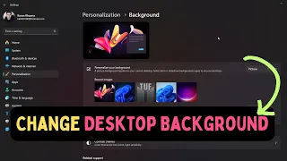 How to Change the Desktop Background in Windows 11