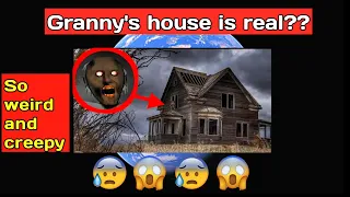 Granny house 😱🏚️ in google earth & google map #shorts