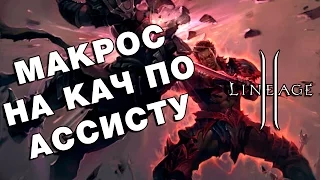 Макрос на кач по ассисту в Lineage 2 + UoPilot