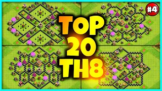 NEW UPDATE Th8 base link War/Farming Base (Top20) With Link in Clash of Clans - best th 8 defense