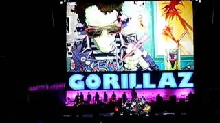 Gorillaz - Some Kind of Nature (featuring Lou Reed) - Madison Square Garden 2010-10-08 NYC