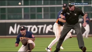 Jeremy Peña Flips to 2nd But José Altuve Lags Out - World Series 2022