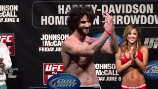 UFC on FX: Co-Main Event Weigh-in Highlight