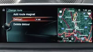 Add a Navigation Detour | BMW Genius How-To