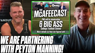 Pat McAfee & Peyton Manning Announce MAJOR PARTNERSHIP For McAfeeCasts On ESPN 2