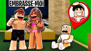 J’ai PRÉTENDU être UN BÉBÉ pour ESPIONNER DES COUPLES sur BROOKHAVEN RP Roblox !! 😱