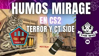 TODOS LOS SMOKES DE MIRAGE EN CS2 PARA AMBOS BANDOS