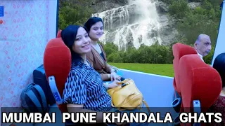 Vistadome Coach Experience | Lonavala Khandala Ghats | Deccan Queen Train |