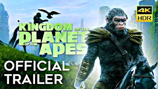 Kingdom of the Planet of the Apes : Official Trailer - 2024 | Disney + & 20th century Studies