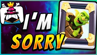 CLASH ROYALE MESSED UP BY BUFFING THIS! MIRROR LOG BAIT 😈