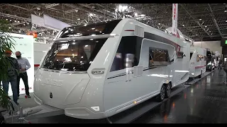 Sweden: Kabe Imperial 780 TDL FK Kingsize 2021 The giant travel trailer caravan + large kitchen