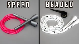 BEADED JUMP ROPES vs. SPEED ROPES // A Beginners Guide & Comparison by Rush Athletics