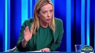 Giorgia Meloni: In Italia l'emergenza fascismo scatta insieme a par condicio