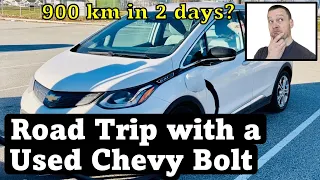 Used Chevy Bolt EV 900 KM Mountain Road Trip | Real World EV Test (Will This Work?)
