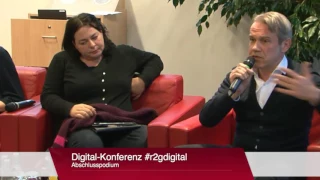 Digital-Konferenz #r2g - Thüringen - Digital - Gesellschaft - Abschlusspodium