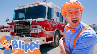 What Are Firetrucks and Emergency Vehicles? | Blippi & Meekah Learn | Educational Videos For Kids