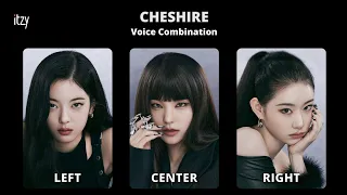 ITZY - Cheshire Voice Combination (Different Ear, Different Member)