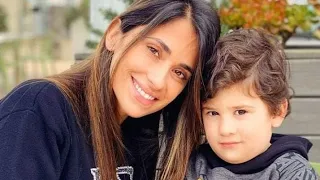 Lionel Messi and Antonella with his family love 💕 #viral