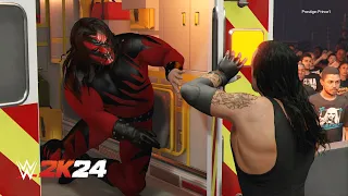 WWE 2K24 - The Undertaker Vs Masked Kane AMBULANCE MATCH (PS5)