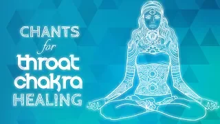 Soothing THROAT CHAKRA CHANTS | Seed Mantra HAM Chanting Meditation {Vishuddha} Chakra Healing Music