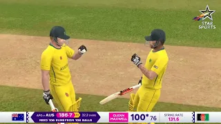 G.Maxwell 201 Runs||Highlight||Australia vs Afghanistan||World Cup 2023||Real Cricket 24||