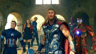 Avengers vs Ultron Final Battle Scene - Battle of Sokovia - Avengers: Age of Ultron (2015) Movie cli