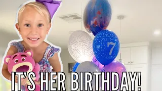 🎉Livvy turns 7!!!!!| Celebrating her Birthday ⭐️BIG⭐️ with lots of SURPRISES!!!!