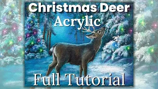 Painting a Winter Wonderland: A Christmas Tutorial for Beginners