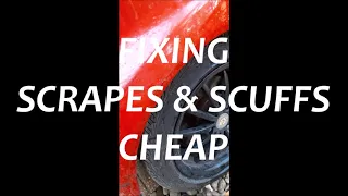 2008 Smart car scrapes and scuffs fix