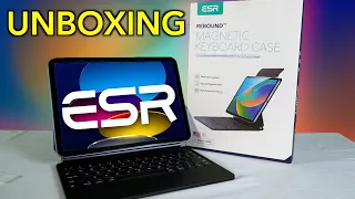 ESR Rebound Keyboard Case for 10th-Gen iPad UNBOXING & FIRST LOOK! ⌨️ | ChaseYama