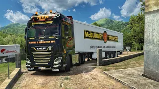 Driving through Scenic Landscapes of North Macedonia | DAF XF 530 | #ets2 1.49 |