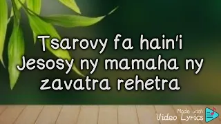 Hain'ny Tompo - Pasteur Jocelin (lyrics)